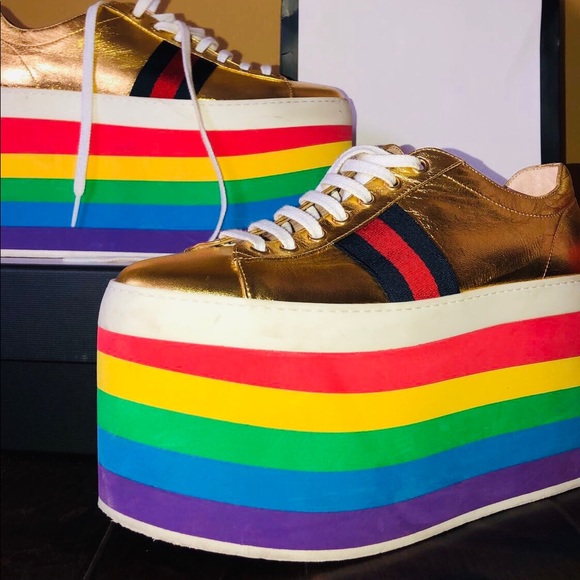 GUCCI SHOE- Peggy platform - Picture 3 of 3